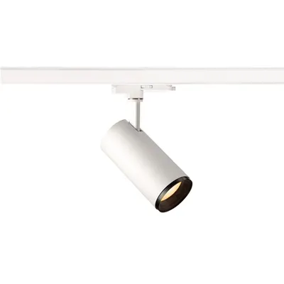 Iluminat decorativ pe sina, Melodii NUMINOS M, alb sistem 3 faze alb / negru lumina 2700K 24 °
