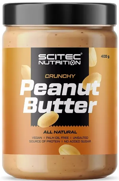 Crunchy Peanut Butter, 400 g, Scitec Nutrition