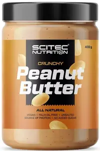 Crunchy Peanut Butter, 400 g, Scitec Nutrition