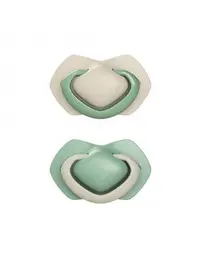 CANPOL Suzeta Simetrica Silicon 6-18m Pure Color bej 22/656