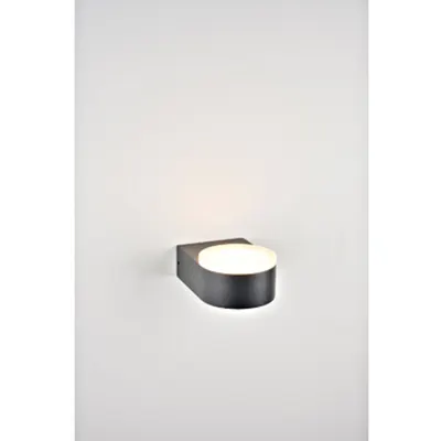 Zelda LED Large Up 11W 650lm 3000K ECG IP54 antracit