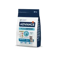 ADVANCE Sterilised, Curcan, hrană uscată pisici sterilizate, 3kg