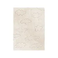 Covor pentru copii crem lavabil/țesut manual din bumbac 120x160 cm Clouds – Lorena Canals