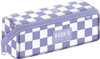 Penar școlar BackUp 8 K - Violet Checkerboard, 1 fermoar
