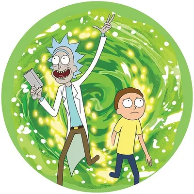 Mouse pad ABYstyle Animation: Rick and Morty - Portal