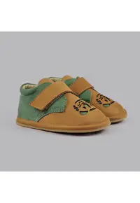 Pantofi Barefoot din piele naturala - Tillie - Maro - Maro