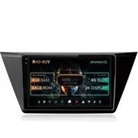 Navigatie Volkswagen Touran (2016+), Android, V-Octacore 4GB RAM + 64GB ROM, 10.36 Inch - AD-BGV10004+AD-BGRKIT032