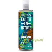 Gel de Dus Natural Hidratant cu Cocos 100ml
