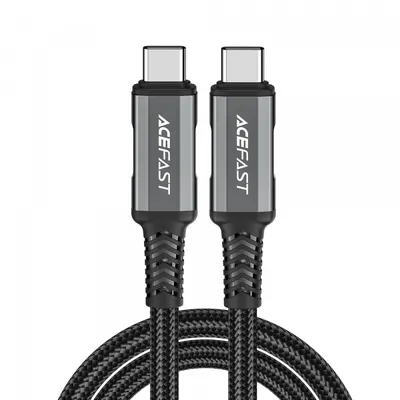 Cablu Date si Incarcare USB-C - USB-C Acefast C1-09, 240W, 1m, Gri