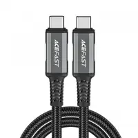 Cablu Date si Incarcare USB-C - USB-C Acefast C1-09, 240W, 1m, Gri