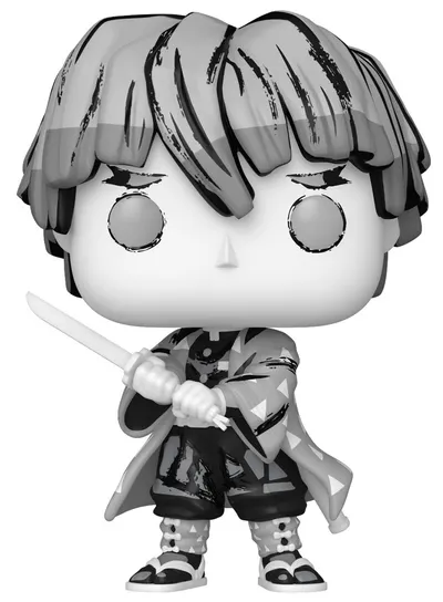 Figurină Funko POP! Animation: Demon Slayer - Zenitsu Agatsuma (Sumi-Ink) #2192