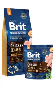 Brit Premium By Nature Adult M - 3-kg,brit-premium