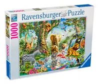 Puzzle Ravensburger de 1000 piese - Aventuri in Jungla