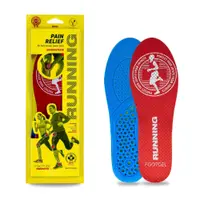 Footgel insoles Running Technical-eucalyptus scent-Red