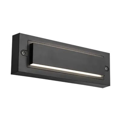 Spot Led de Fatada Grf302 6w 4000k Ip65 Negru