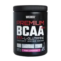 Aminoacizi pulbere cu aroma de Pink Lemonade Premium BCAA 8:1:1 cu L-Glutamina powder, 500g, Weider