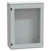 Carcasa montare perete poliester monobloc IP66 H847xW636xD300mm usa cu geam