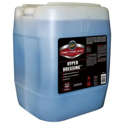 Solutie intretinere plastic si cauciuc Meguiars Hyper Dressing 18.9L