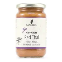 Sos curry rosu thailandez bio 340g Sanchon