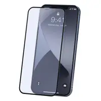 Set 2 folii de sticla securizata pentru iPhone 12 Mini, Margini negre, Grosime 0.23 mm