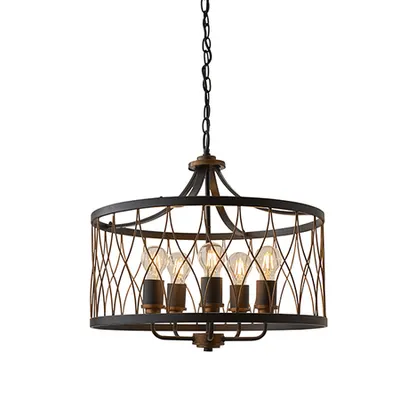 Corp de iluminat suspendat Heston 5lt pendant