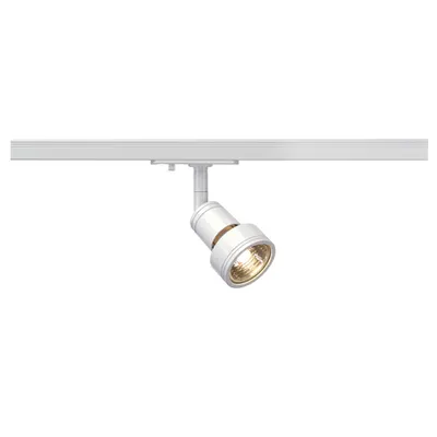 Iluminat decorativ pe sina, PURI TRACK Melodii GU10, QPAR51 alb, alb, max. 50W, inclusiv. adaptor 1 faza