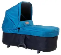 Coș pentru nou-născut Mountain Buggy - Duet Heritage Plus V4 phil & teds, Ocean