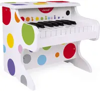 Pian electronic pentru copii Janod - Confetti