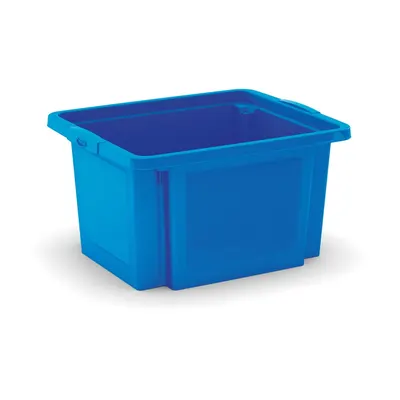 Cutie de depozitare albastră din plastic 42x35x23 cm H-Box S – KIS