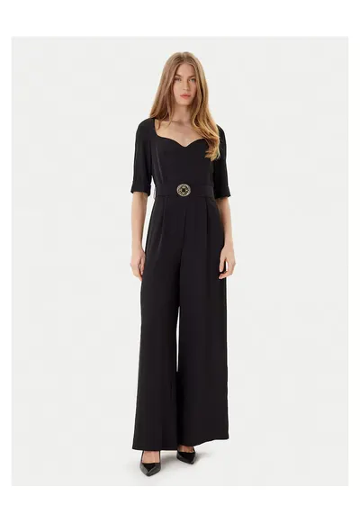 Salopeta pentru dama - negru - eleganta