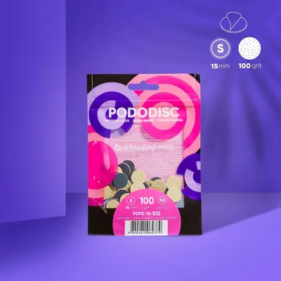Rezerve pentru disc pedichiura Staleks Pro PDFS-15-100