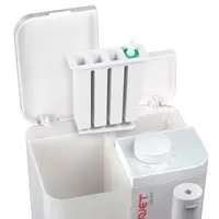 Irigator bucal Little Doctor Aquajet LD-A9, 400-1800 impulsuri pe minut, 4 duze incluse si maner ergonomic Soft-Touch