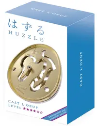 Puzzle logic metalic Hanayama - Cast Puzzle L'Oeuf Huzzle