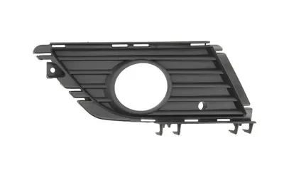 Grila bara Dreapta cu locas proiector, plastic, negru, TUV potrivit OPEL COMBO TOUR, COMBO/MINIVAN, CORSA C, CORSA C/HATCHBACK dupa 2000 2003-2006