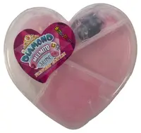 Slime pentru copii Sbabam Diamond Melmito - strălucitor, roz