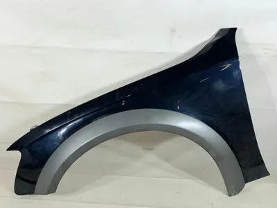 Aripa fata stanga cu defect culoare albastru - lz5a Audi A4 Allroad (2009-2011) [8KH, B8]