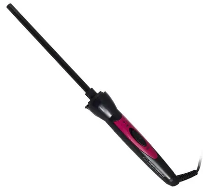 Ondulator Esperanza - Laura EBL014, 180°C, 10 mm, negru/roz