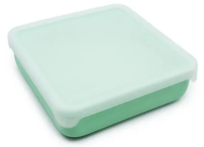 Cutie din silicon pentru sandvișuri Melii Luxe - 790 ml, Sage