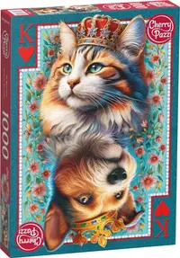 Puzzle Cherry Pazzi din 1000 piese - Cartea Regală