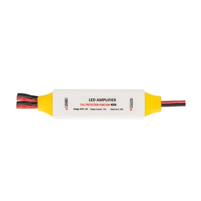 Amplificator Profesional pentru Benzi Led Monocromatice, 5-24v Dc, 10a, Ip63
