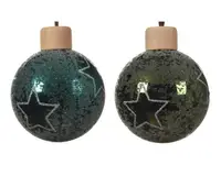 Glob decorativ - Blue Green Star - mai multe modele