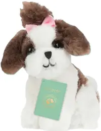 Jucărie de pluș Studio Pets - Câinele Sammy cu servietă, pașaport și autocolante, 8 cm