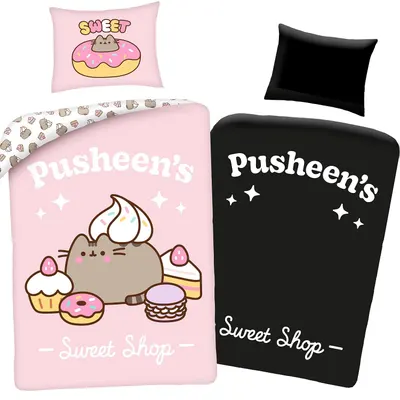 Set dormitor copii Halantex - Pusheen Sweet Shop, Glow in the Dark