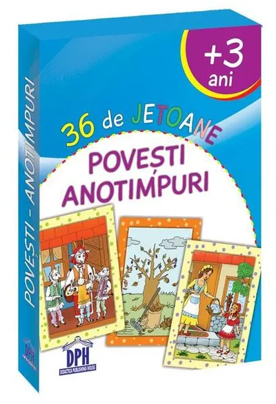 36 de jetoane. Poveşti - Anotimpuri - Hardcover - ***