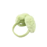 Căști pufoase pentru urechi Antonio, 94 g, Ø 14 cm, circumferință 44 cm, verde fistic