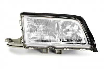 Far dreapta H1 H7, hydraulic, interior argintiu, semnalizator transparent MERCEDES Clasa C W202 intre 1993-1997