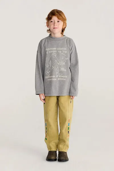 Bobo Choses blugi relaxed fit pentru copii