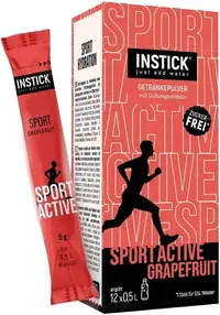 Băutură sport instant, grapefruit, 12 x 2 g, Instick