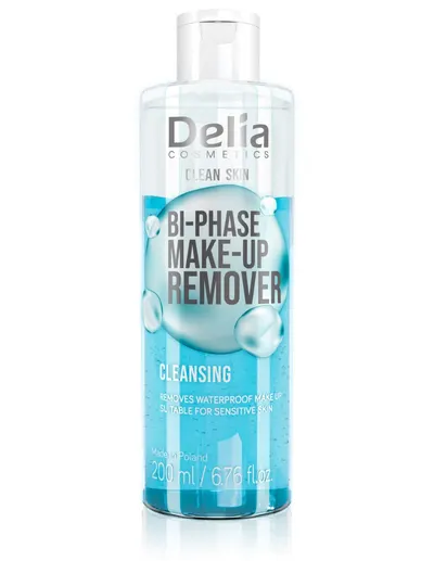 Demachiant bifazic Clean Skin, 200ml, Delia Cosmetics