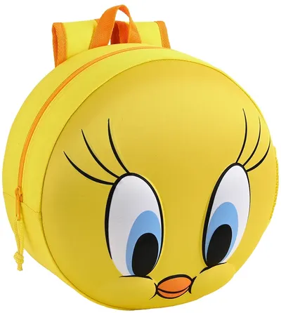 Ghiozdan pentru gradiniță Safta - Tweety, cu efect 3D